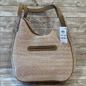 Style & Co. Beige and Brown Hobo Bag